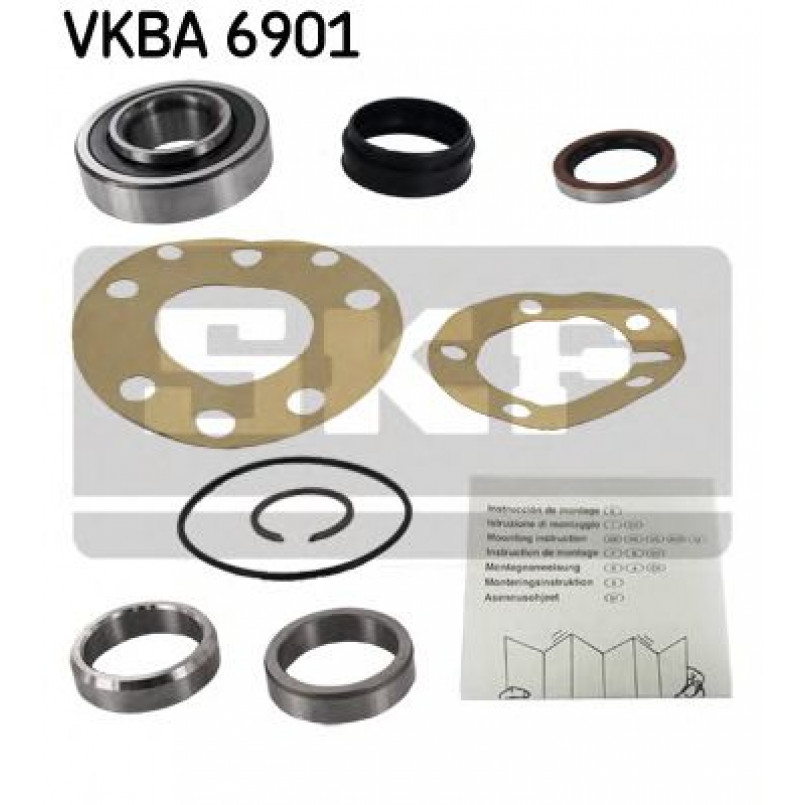VKBA 6901 SKF Підшипник кульковий d>30